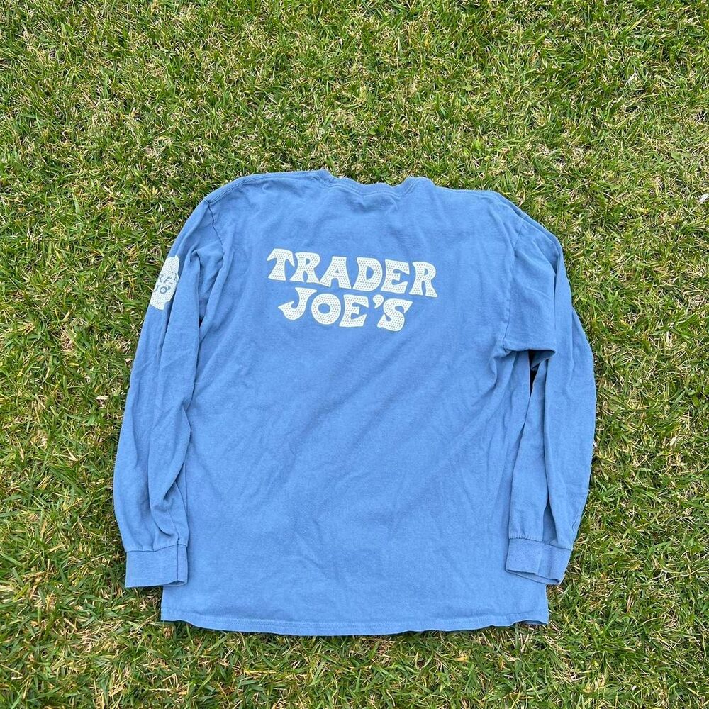 Trader Joe’s worker issued long sleeve tee mens size XL